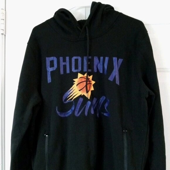 NBA Phoenix Suns Black Hoodie Men's Large Sweatshirt Basketball Pullover - Picture 2 of 6